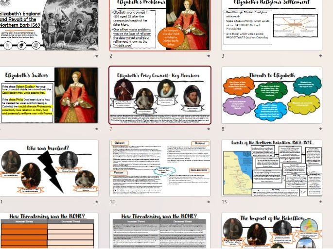 Revolt of the Northern Earls 1569