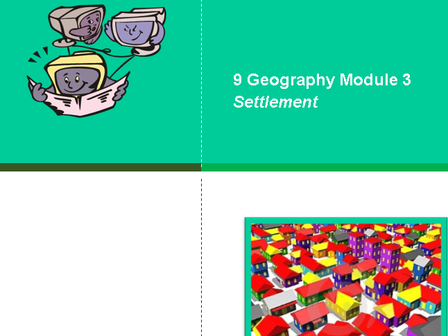 Settlement Geography