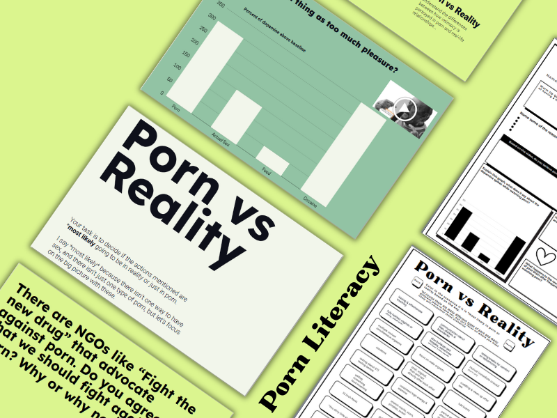 Pornography Literacy Lesson Sex Ed For High Schoolers Porn Vs 