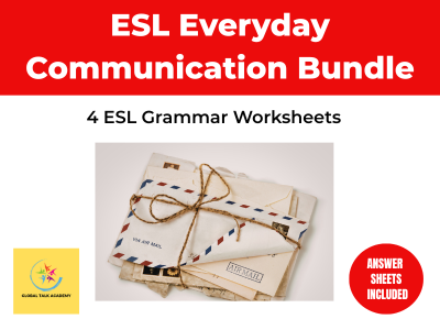 ESL Everyday Communication Bundle