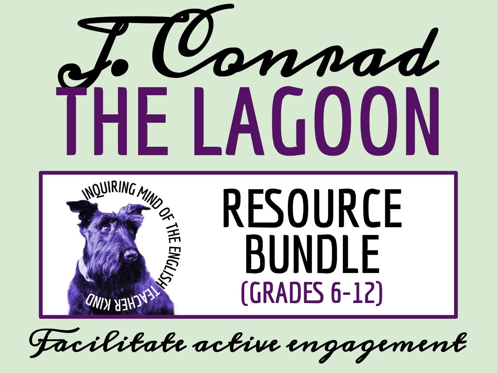 "The Lagoon" by Joseph Conrad Quiz, Literary Analysis Worksheet, and Vocabulary Games
