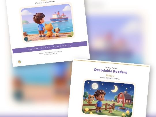 Phase 3 Phonics Decodable Book Bundle