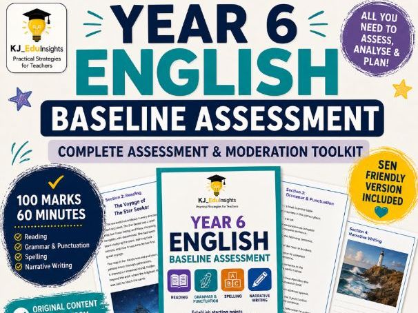 Y6 English Baseline Assessment Toolkit