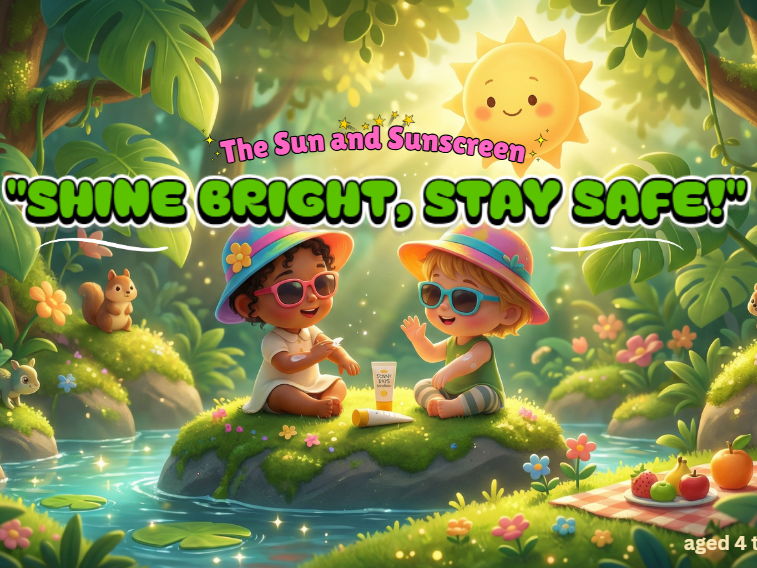 Sun Safety for Kids | The Sun and Sunscreen Digital Story | Science & Health