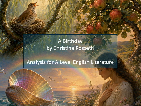 A Birthday by Christina Rossetti: Concise 1-Page Detailed Summary