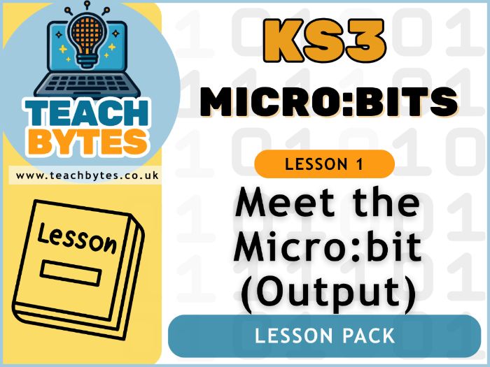 Micro:bit - L1: Meet the Micro:bit Lesson Pack