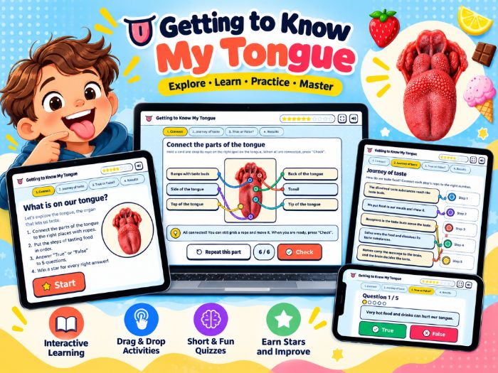 Getting to Know My Tongue – Interactive Learning Activity