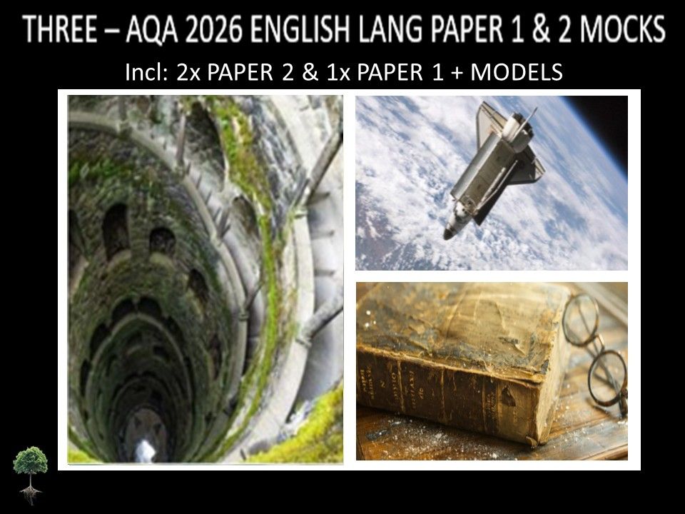 THREE - AQA PAPER 1 & 2 | 2026 FULL MOCKS | MODELS