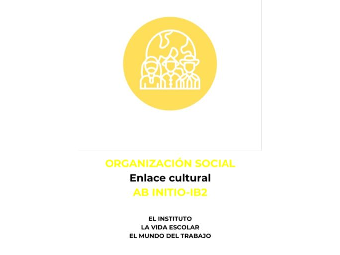 Spanish Cultural Link Social Organisation Ab Initio IB2