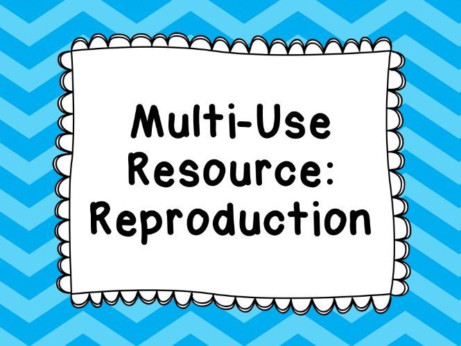 Reproduction - Multi-Use Resource