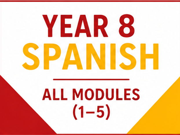 Year 8 Spanish Complete Module Set (Viva) with FREE Knowledge Organisers