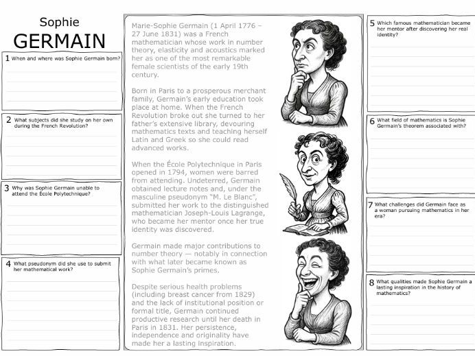Maths through the Ages - Germain