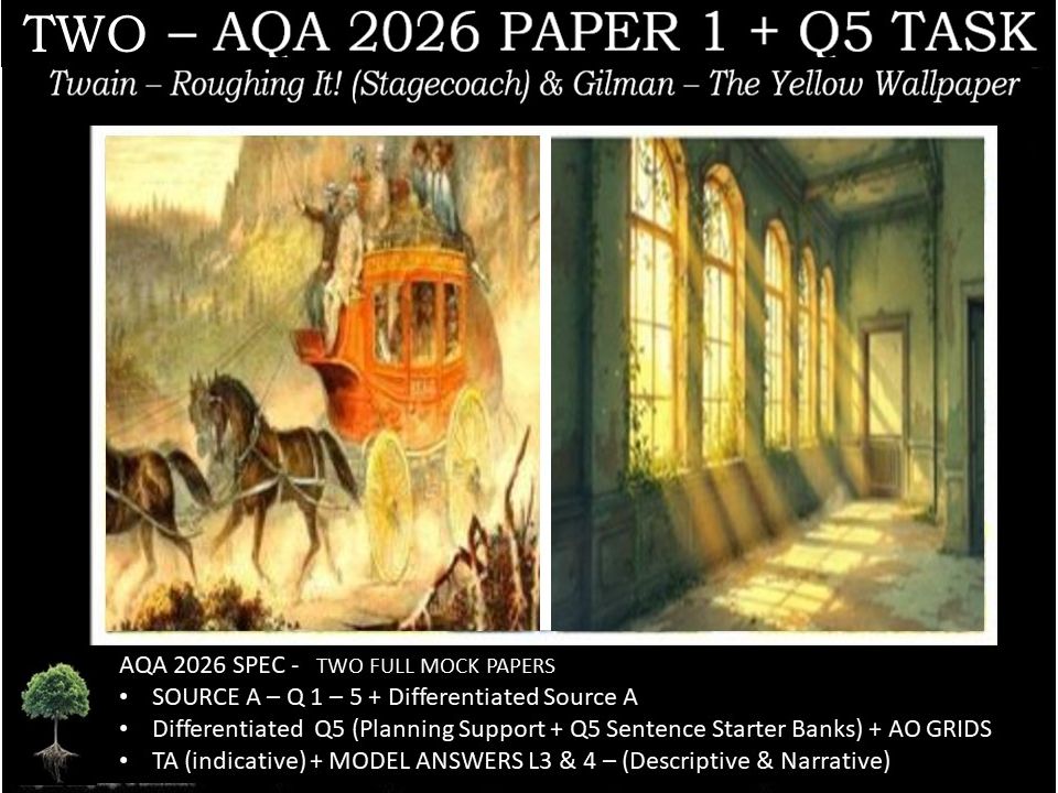 TWO - PAPER 1 | 2026 FULL MOCKS | Q5 TASKS