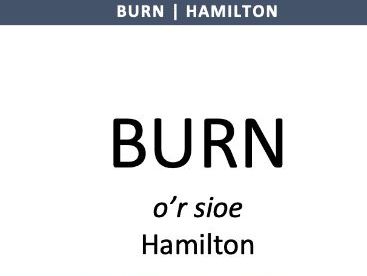 New for 2025 - WJEC GCSE MUSIC Burn from Hamilton translated into Welsh