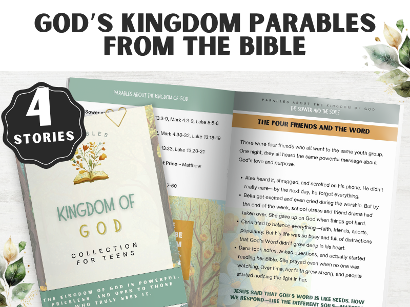 Set of 5 Parables of Jesus for Teens