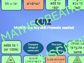 GCSE Exam Question v formula Quiz Foundation TEMPLATE