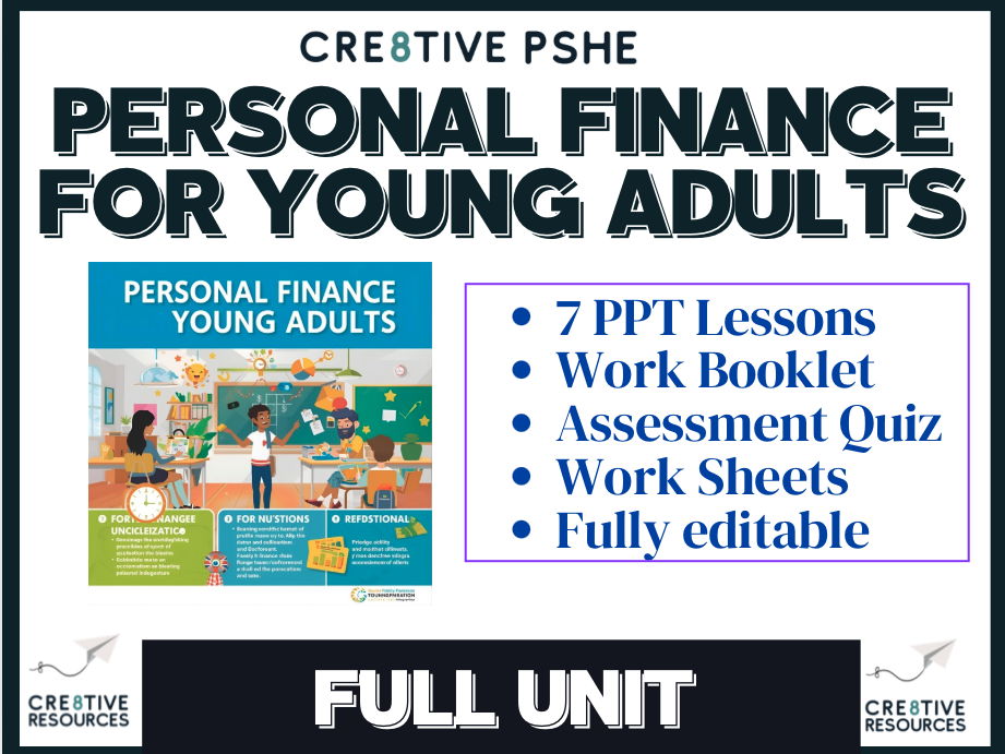 KS5 Personal Finance (Young Adults) – Full Unit Bundle