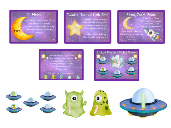 Space Nursery Rhymes and Songs