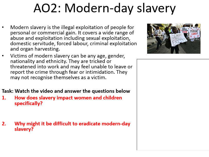 AQA Sociology crime and globalisation