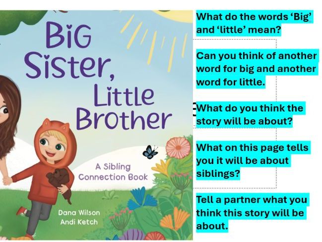 English-Reading vipers lesson-Book is Big sister, little brother