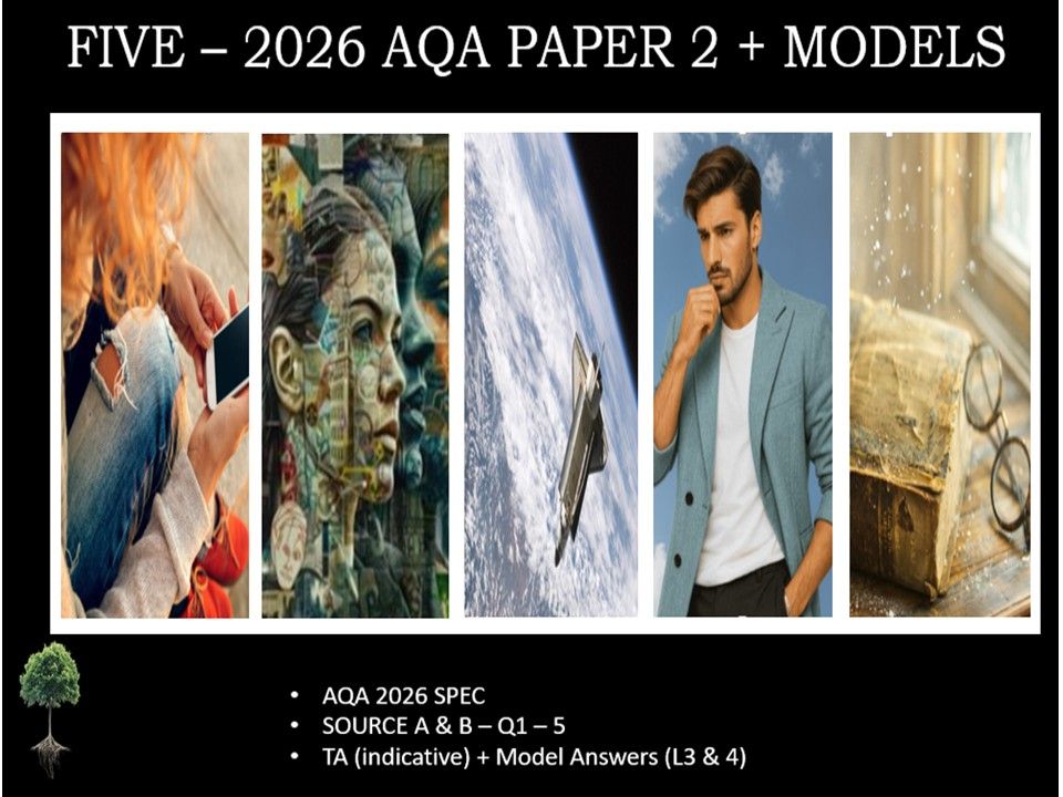 FIVE - AQA PAPER 2 | 2026 FULL MOCKS | MODELS