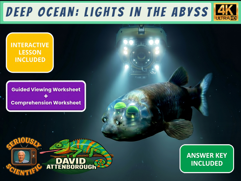 David Attenborough Deep Sea Documentary Worksheet