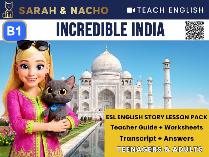 Incredible India | B1 ESL English Video Lesson
