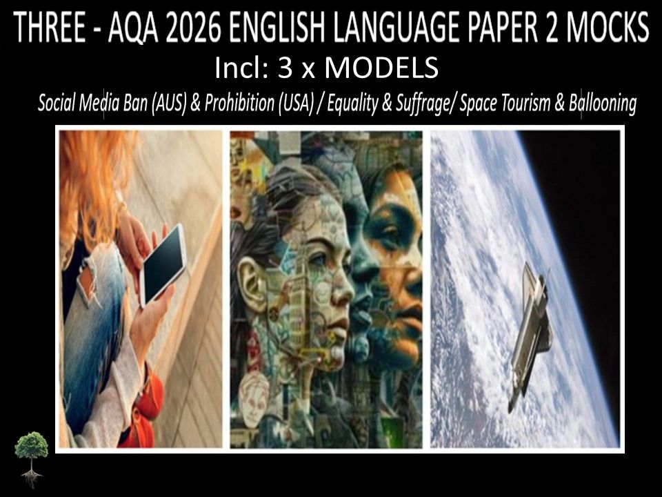 THREE - AQA PAPER 2 | 2026 FULL MOCKS | MODELS