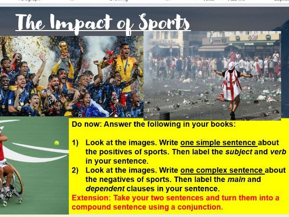 GCSE Transactional Writing Mini Unit: Celebrity and Social Media (SEN/EAL Friendly)