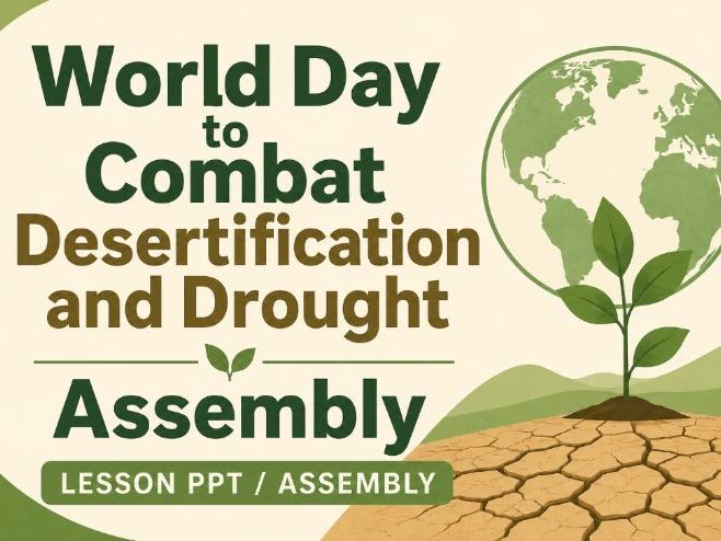 2026 World Day to Combat Desertification and Drought Teaching ppt /Assembly