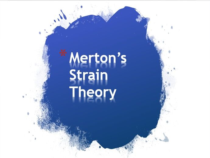 AQA Sociology- Crime-3-MertonStrainTheory