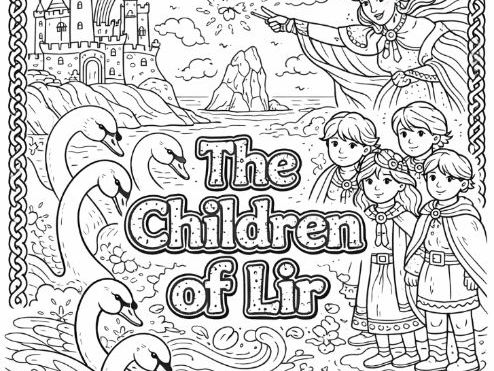 Bundle of 6 Celtic / Irish Mythology Colouring Pages