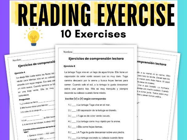 Comprensión de Lectura en Español 3rd Grade | Spanish Reading Comprehension