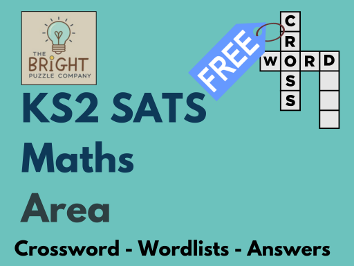 Free Crossword Puzzle - KS2 SATS Maths - Area