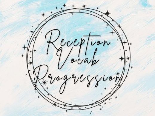 Reception Vocabulary Progression Document