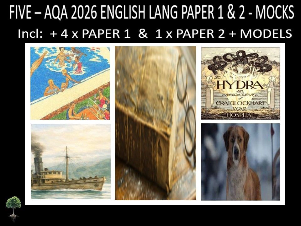 FIVE - AQA PAPER 1 & 2 | 2026 FULL MOCKS | MODELS