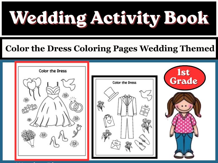 Wedding Activity Book