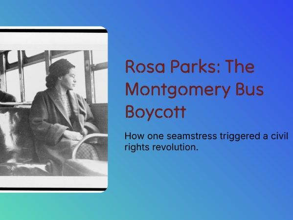 KS3 Black History Month – Rosa Parks: The Montgomery Bus Boycott