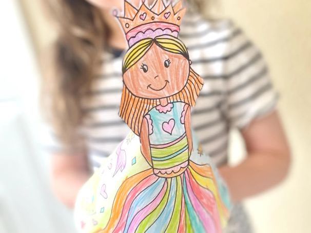 Princess Paperdoll Craft Activity