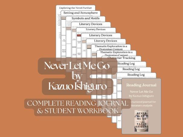 Never Let Me Go Reading Journal – Free/Preview Extract (4 Pages)