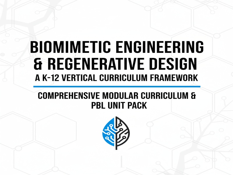 Biomimetic Engineering & Regenerative Design: A K-12 Vertical Curriculum Framewok