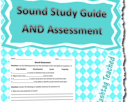 Sound Assessment and Study Guide Bundle