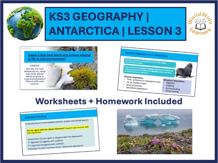 Antarctica – Lesson 3: Plant & Animal Adaptations in Cold Environments