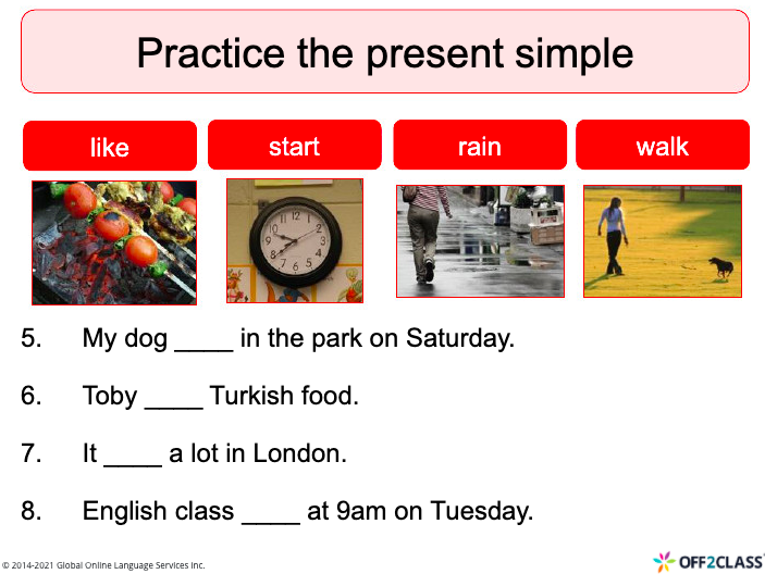 Present Simple Tense -  ESL/ELL Lesson plan