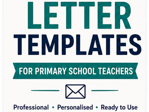End-of-Term Letter Templates — 3 Editable Letters for UK Primary Teachers