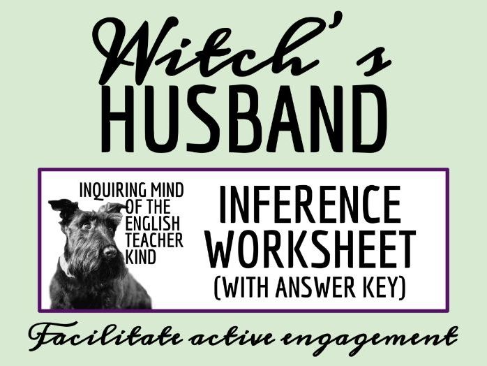 "The Witch's Husband" by Judith Ortiz Cofer Literary Analysis Worksheet (Short Story)