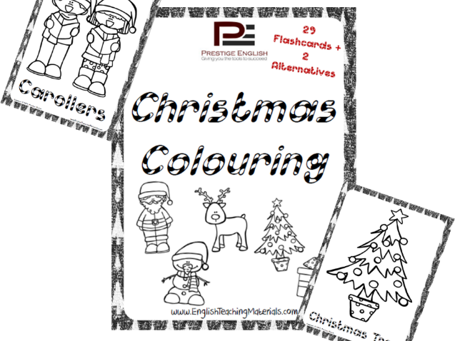 Christmas Colouring | Fun Classroom Worksheets