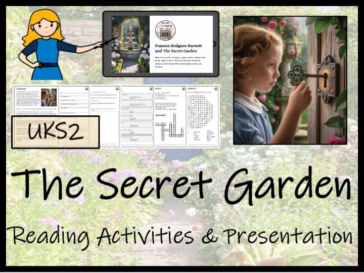 The Secret Garden Fiction Reading Comprehension | Year 5 or Year 6