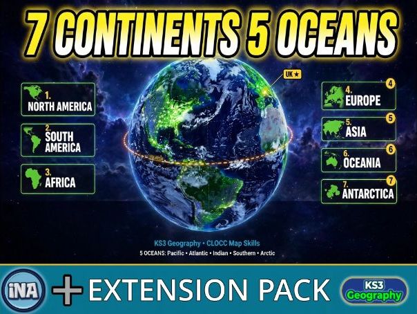 Locational Knowledge of the World - KS3 Geography Extension Pack