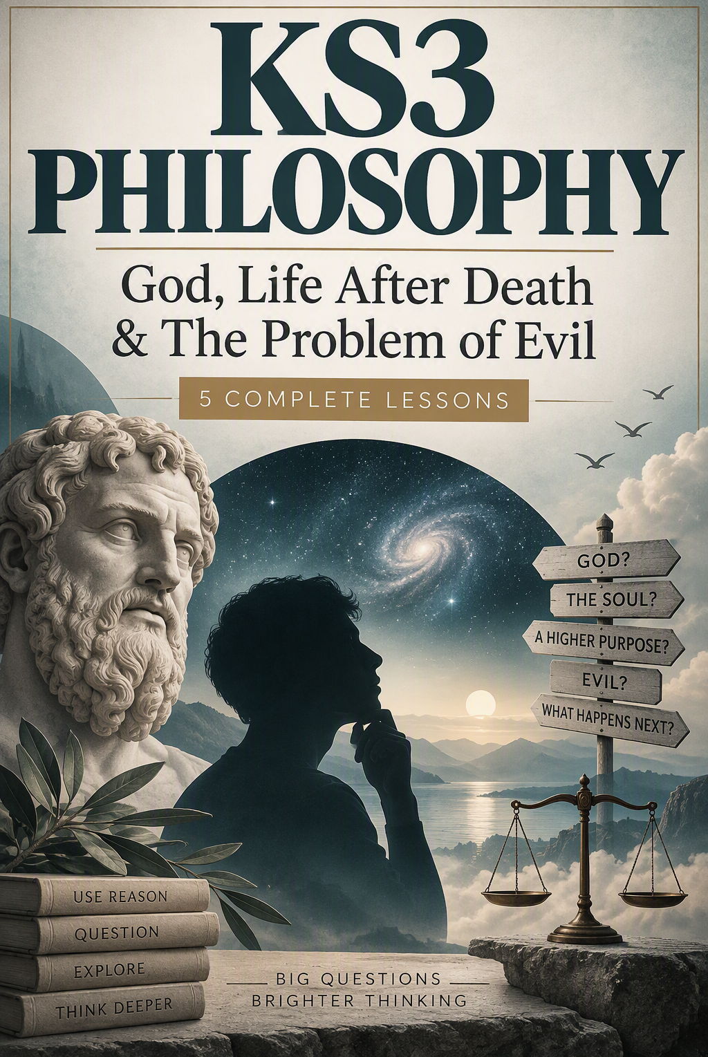 KS3 Philosophy Bundle | God, Life After Death & The Problem of Evil